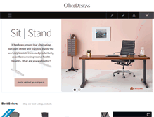 Tablet Screenshot of officedesigns.com